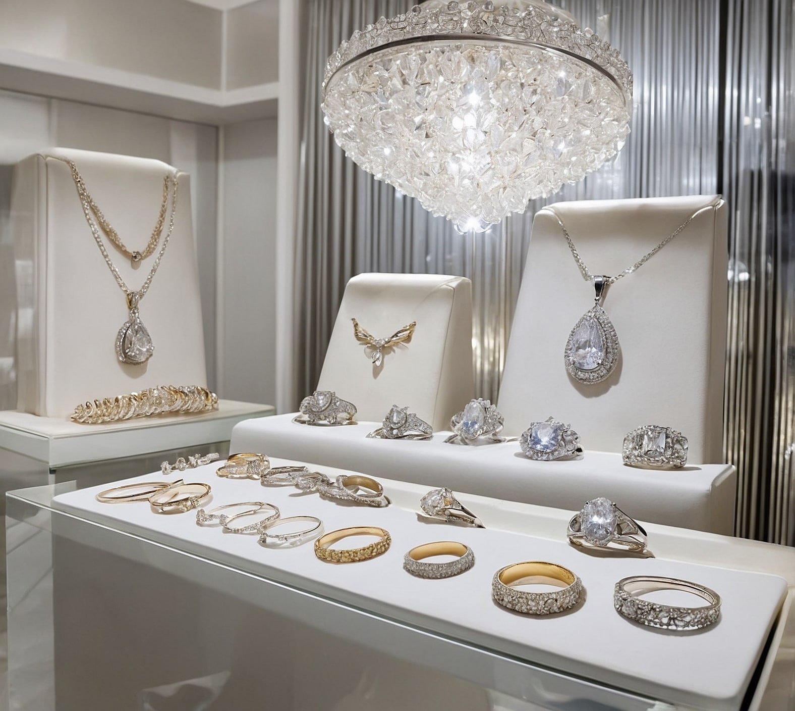 Pendientes plata esfera brillante