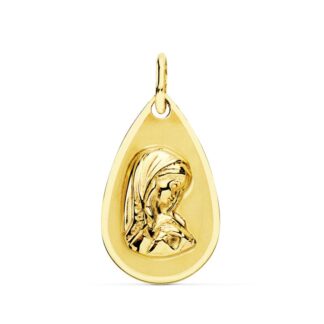 Medalla Virgen Niña 19 X 11