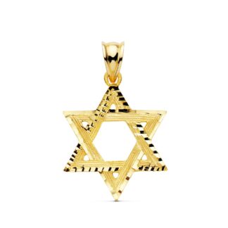 Colgante Estrella De David 23X20 Mm