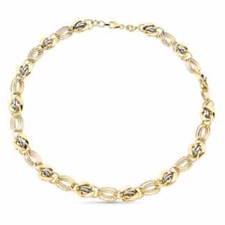 Collar Oro Bicolor 45Cm