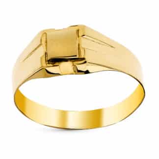 Sello Bebe Oro Amarillo Hueco Tallado. Zona Gradado: 3,5 X 3,5Mm